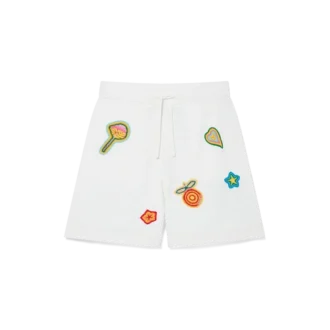 Motiv-hæklede shorts