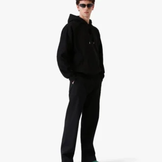 Mørkegrønn utendørs mule i skinn