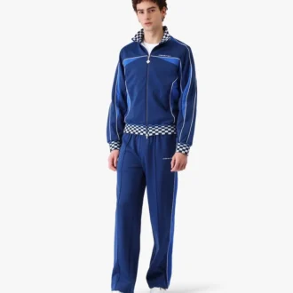 Navy Cyber Tricot-treningsjakke