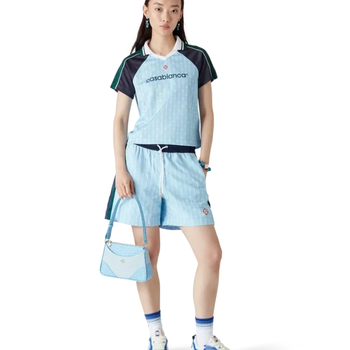 Nålestripet Laurel fotballskjorte