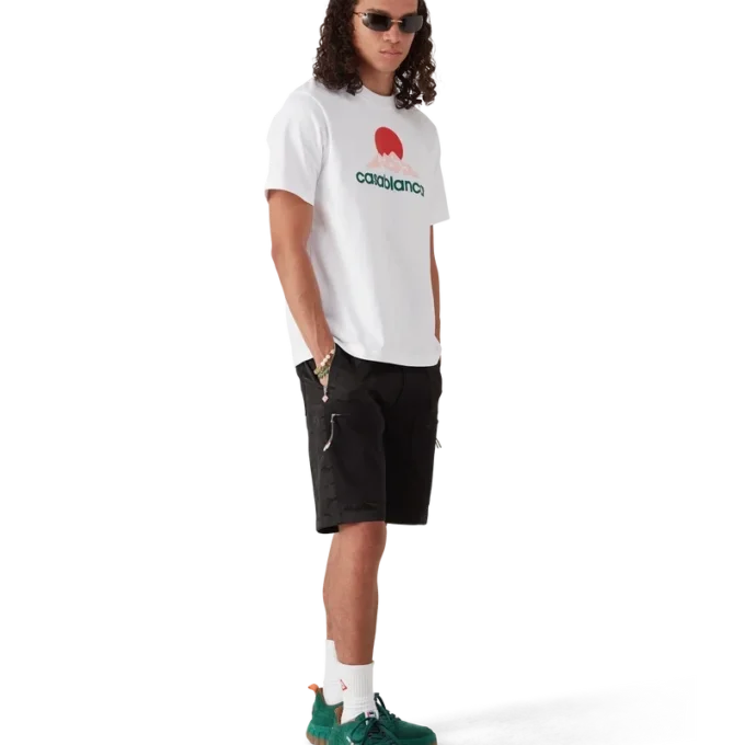 Nylon Mountain Camo-cargoshorts