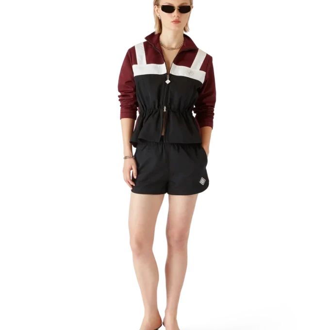 Nylon-shorts med monogram
