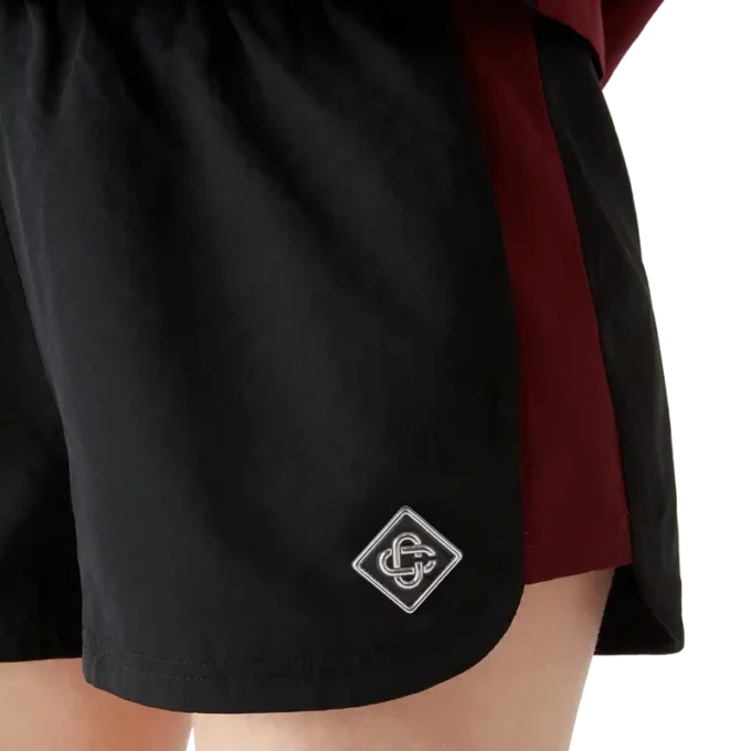 Nylon-shorts med monogram