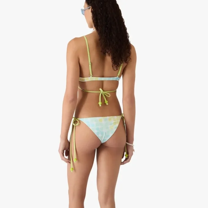 Optic Drop String-bikinibukse med perler