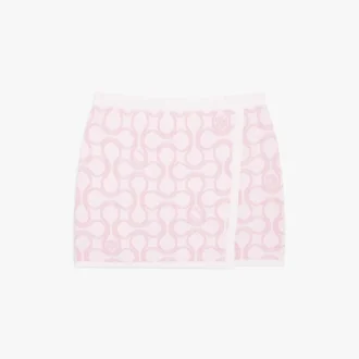 Optic Drop Wrap miniskjørt