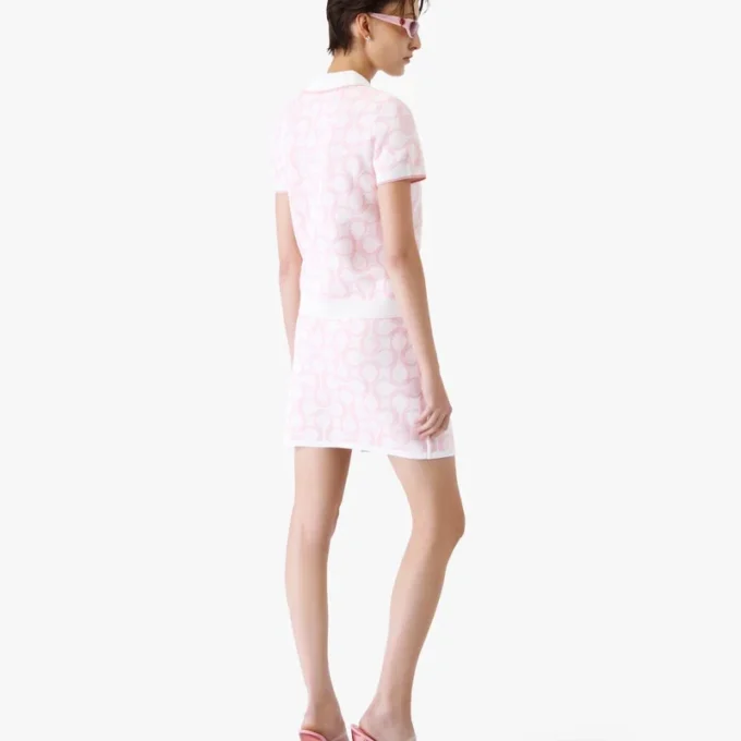 Optic Drop Wrap miniskjørt