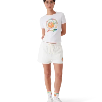 Orange Mascot Ringer kortærmet T-shorts