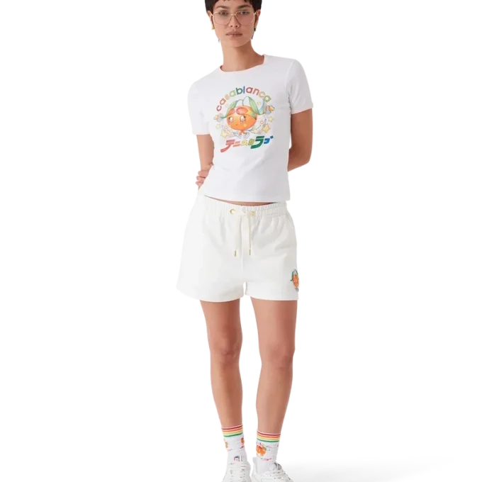 Orange Mascot Ringer kortærmet T-shorts