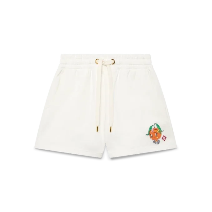 Oransje maskot-sweatshorts