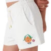 Oransje maskot-sweatshorts
