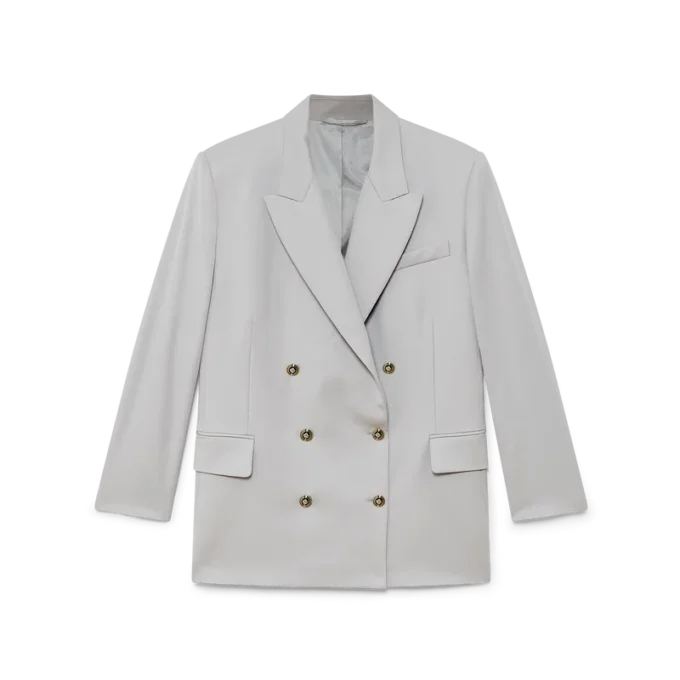 Oversized blazer i ull