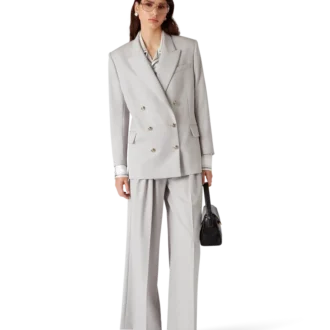 Oversized blazer i ull