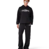 Oversized hettegenser med paneler