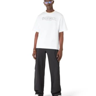 Oversized joggebukse med paneler