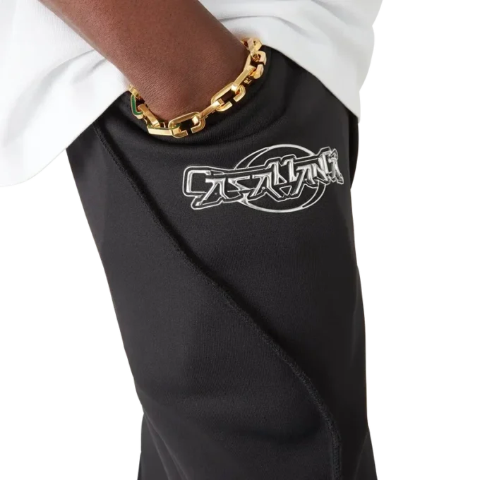 Oversized joggebukse med paneler