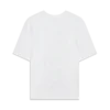 Oversized T-skjorte med korte shorts og applikert monogram