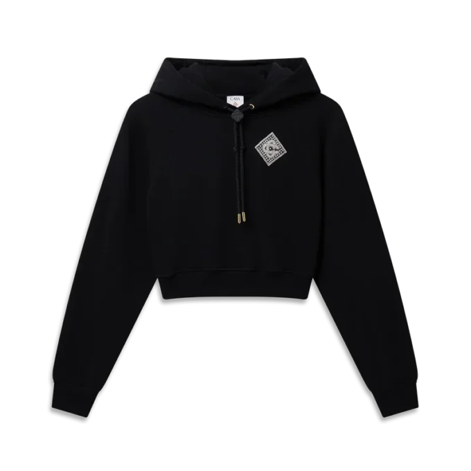 Pearl Diamond kort hettegenser Pearl Diamond kort hettegenser