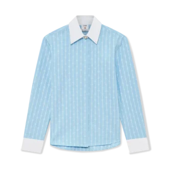 Pinstripe Laurel langermet skjorte