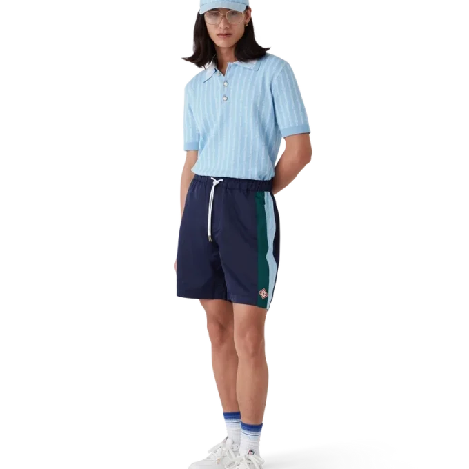 Pinstripe Laurel-treningsshorts