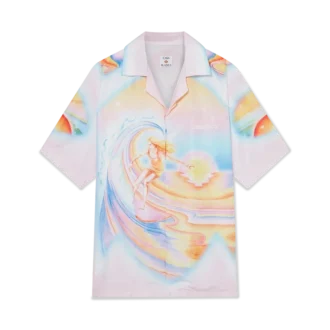Psychedelic Nirvana-badeskjorte