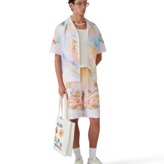 Psychedelic Nirvana-badeskjorte