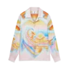 Psychedelic Nirvana langermet silkeskjorte
