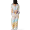 Psychedelic Nirvana langermet silkeskjorte