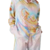 Psychedelic Nirvana langermet silkeskjorte