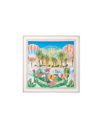 Psykedelisk liten silkeskjerf