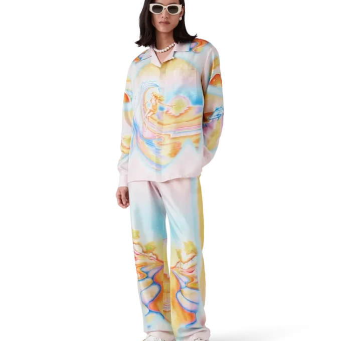 Psykedeliske Nirvana-silkebukser