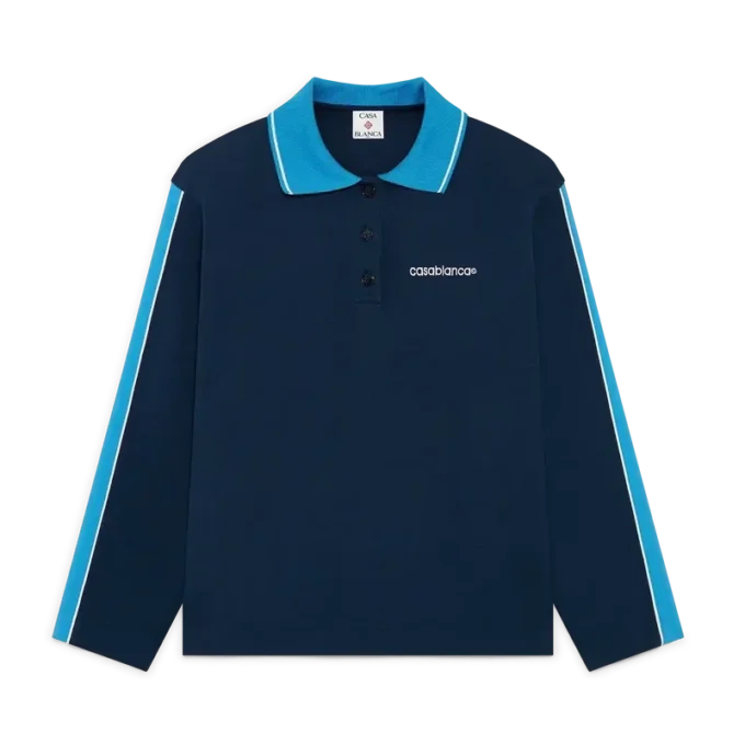 Punto Polo-sweatshirt med krage