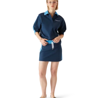Punto Polo-sweatshirt med krage