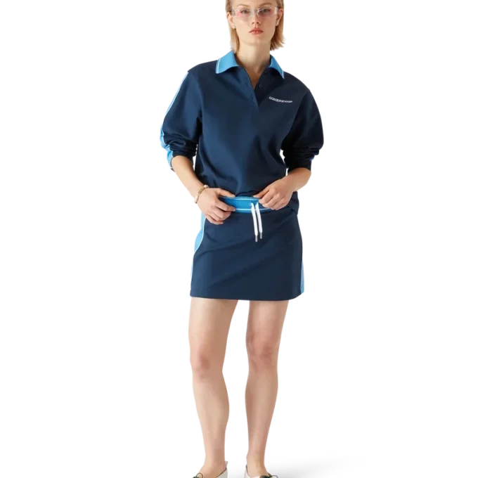 Punto Polo-sweatshirt med krage