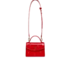 Rød Mini Jeanne-veske med emblem