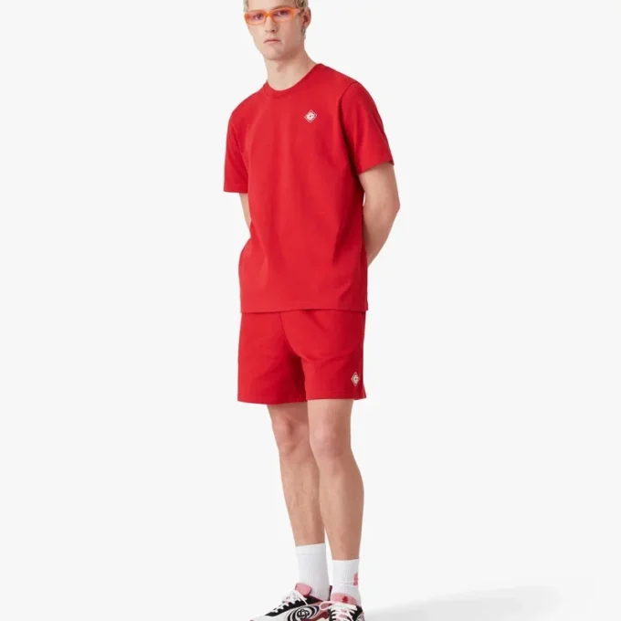 Røde diamantlogo-sweatshorts