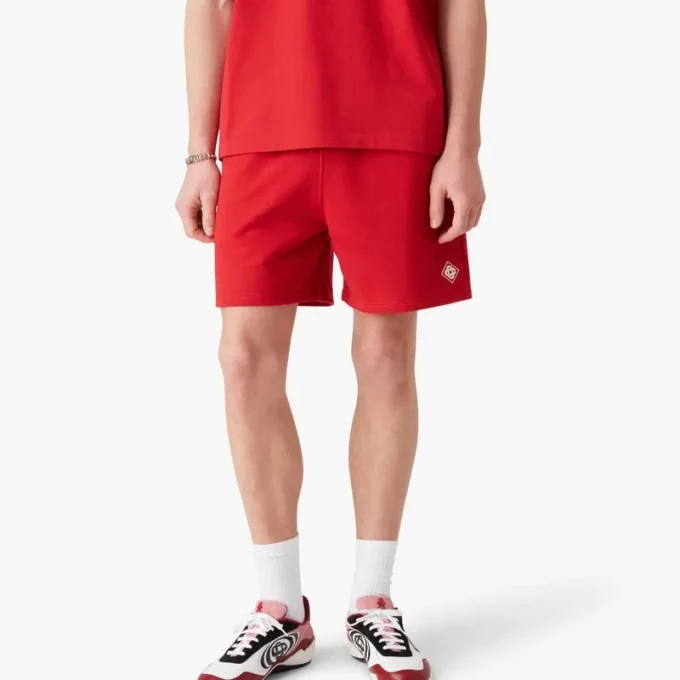 Røde diamantlogo-sweatshorts