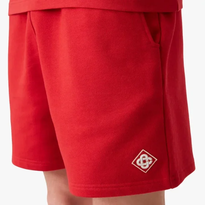 Røde diamantlogo-sweatshorts