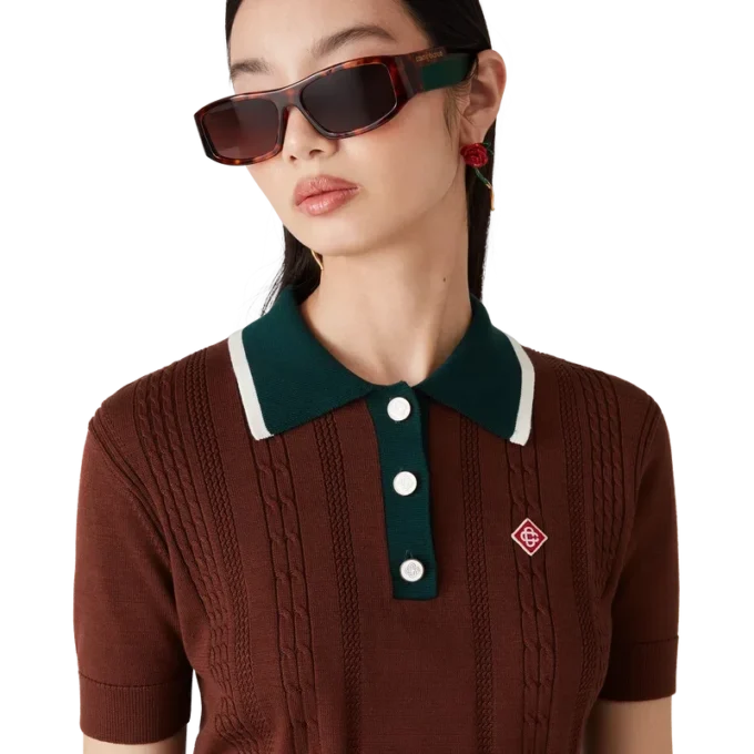 Rektangulære solbriller i skilpaddemønster Rektangulære solbriller i skilpaddemønster