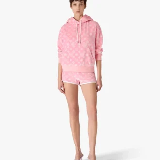 Rosa mule-sandaler med hæl Rosa mule-sandaler med hæl