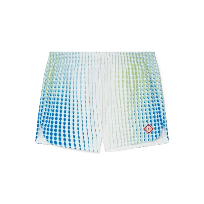Shorts i trykt polytaft