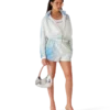 Shorts i trykt polytaft