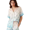 Silk Shorts med gradient-hjerte-monogram