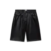 Skater-shorts i skinn Skater-shorts i skinn