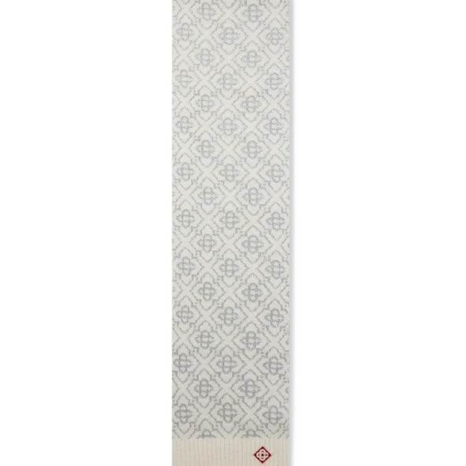 Ski Monogram Mohair-skjerf