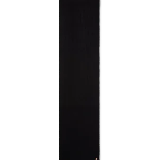 Skiskjerf i ribbestrikket ull