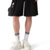 Skreddersydde shorts i plissert ull