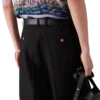 Skreddersydde shorts i plissert ull