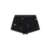 Skreddersydde shorts i ull med brodert motiv