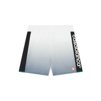 Sølvfargede shorts med gradient
