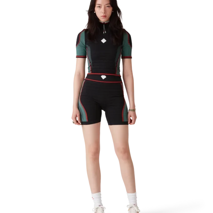 Sømløse sportsshorts